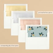 "fresh wreath" - Holiday Cards in Autumn by Phrosné Barwood - Envelope Liners