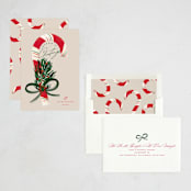 "Eye Candy" - Holiday Cards in Candy Cane by Gwen Bedat - Assembled