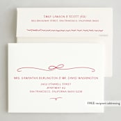 "New Home For The Holidays" - Holiday Cards in Candy Cane by Jenna Holcomb - FREE Recipient Addressing