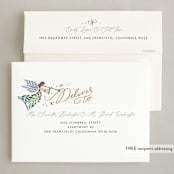 "Angel Chorus" - Holiday Cards in Sky by Alethea and Ruth - FREE Recipient Addressing