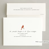 "Winter Greens" - Holiday Cards in Spruce by Cedar and Grey - FREE Recipient Addressing