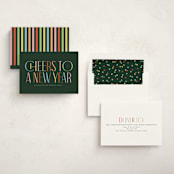"vibrant season" - Holiday Cards in Candy by Ellen Schlegelmilch - Assembled
