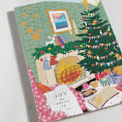 "fireplace" - Holiday Cards in Pine by Phrosné Barwood - Detail