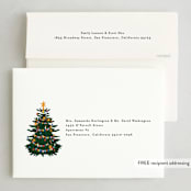 "fireplace" - Holiday Cards in Pine by Phrosné Barwood - FREE Recipient Addressing