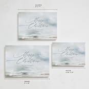 "Delicate Sea" - Holiday Cards in Sky by Nicoletta Savod - Formats Available