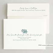 "Botanical print" - Holiday Cards in Mint by Maja Cunningham - FREE Recipient Addressing