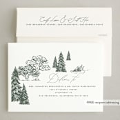 "Adventures" - Holiday Cards in Forest by Erin L. Wilson - FREE Recipient Addressing