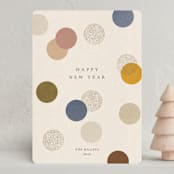 "Festive Dots" - Holiday Cards in Golden Hour by Sumak Studio - Front
