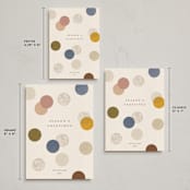 "Festive Dots" - Holiday Cards in Golden Hour by Sumak Studio - Formats Available