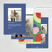 "Really Bright" - Holiday Cards in Jubilee by Pixel and Hank - Back of Card Options