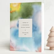 "colorful season" - Holiday Cards in Glow by Sumak Studio - Folded Card