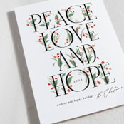 "Traditional" - Holiday Cards in Snowfall by Erin L. Wilson - Detail