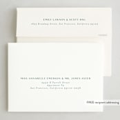 "Watercolor Trees" - Holiday Cards in Juniper by Heather Cairl - FREE Recipient Addressing