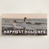"Gilded" - Tall Holiday Cards in Cotton by Angela Thompson - Front