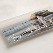 "Holiday Panorama" - Tall Holiday Cards in Snow by Chris Griffith - Detail