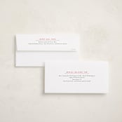 "Minimal Type" - Tall Holiday Cards in Snow by Owl and Toad - FREE Recipient Addressing