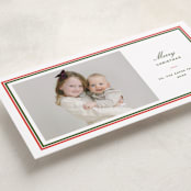 "Maine" - Tall Holiday Cards in Stocking by Megan Davis - Detail