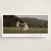 "Picturesque" - Tall Holiday Cards in Cotton by Angela Thompson - Front