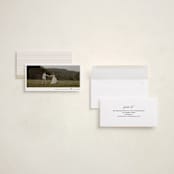 "Picturesque" - Tall Holiday Cards in Cotton by Angela Thompson - Assembled