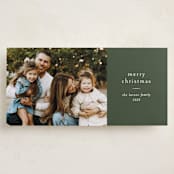"Beckett" - Tall Holiday Cards in Pine by Robert and Stella - Front