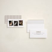 "Vintage Album" - Tall Holiday Cards in Snow by Tamara Hilje - Assembled