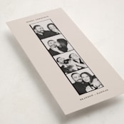 "Photo Booth Holiday" - Tall Holiday Cards in Sand by Chelsea Petaja - Detail