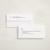 "Wrapped Bows" - Tall Holiday Cards in Wreath by Kristin Oliversen - FREE Recipient Addressing