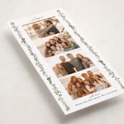 "Side Vine" - Tall Holiday Cards in Pine by Susan Moyal - Detail