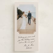 "Selena" - Tall Holiday Cards in Marshmallow by Pati Cascino - Front