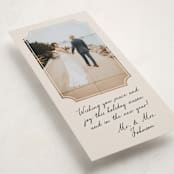 "Selena" - Tall Holiday Cards in Marshmallow by Pati Cascino - Detail