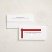 "Reel" - Tall Holiday Cards in Almond by Morgan Kendall - FREE Recipient Addressing