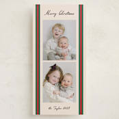 "rugby" - Tall Holiday Cards in Holly Berry by Annie Shapiro - Front