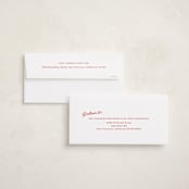 "Duetto" - Tall Holiday Cards in Marshmallow by Pati Cascino - FREE Recipient Addressing