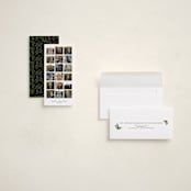 "Tall Snap Shots" - Tall Holiday Cards in Snowflake by Danie Romrell - Assembled