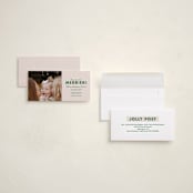 "Lulu" - Tall Holiday Cards in Ballet Slipper by Megan Davis - Assembled