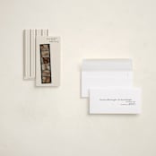 "Vintage Holiday Vibe" - Tall Holiday Cards in Eggnog by Cleghorn Creative - Assembled
