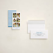 "Wander" - Tall Holiday Cards in Frost by Megan Davis - Assembled