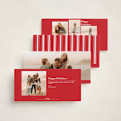 "Festive Foliage" - Tall Holiday Cards in Holly by Erin L. Wilson - Back of Card Options