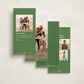 "Welcome Home" - Tall Holiday Cards in Holly by Heather Schertzer - Back of Card Options