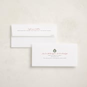 "Welcome Home" - Tall Holiday Cards in Holly by Heather Schertzer - FREE Recipient Addressing