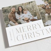 "Pair" - Holiday Cards in Cocoa by Pixel and Hank - Detail