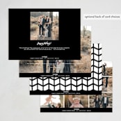 "Best Year Ever" - Holiday Cards in Dove Tail by Amy Payne - Back of Card Options