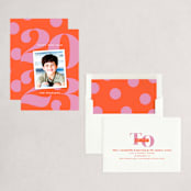 "Super New Year" - Holiday Cards in Cider by Jessica Corliss - Assembled