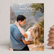 "Inline" - Holiday Cards in Snow by JoAnn Jinks - Front