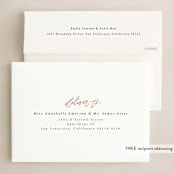 "Chalk Lettering" - Holiday Cards in Snow by Adelyn T. - FREE Recipient Addressing