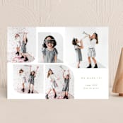 "We Made It" - Holiday Cards in Snowflake by Creo Study - Front