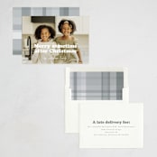"Sometime" - Holiday Cards in Snowflake by Hudson meet Rose - Assembled