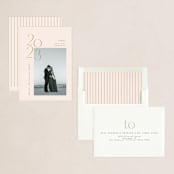 "minimalist year" - Holiday Cards in Cookie Dough by Ana de Sousa - Assembled