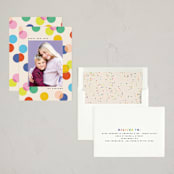 "giant confetti" - Holiday Cards in Bold by Ellen Schlegelmilch - Assembled