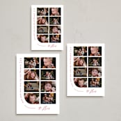 "Mod multiplied" - Holiday Cards in Candy Cane by Creo Study - Formats Available